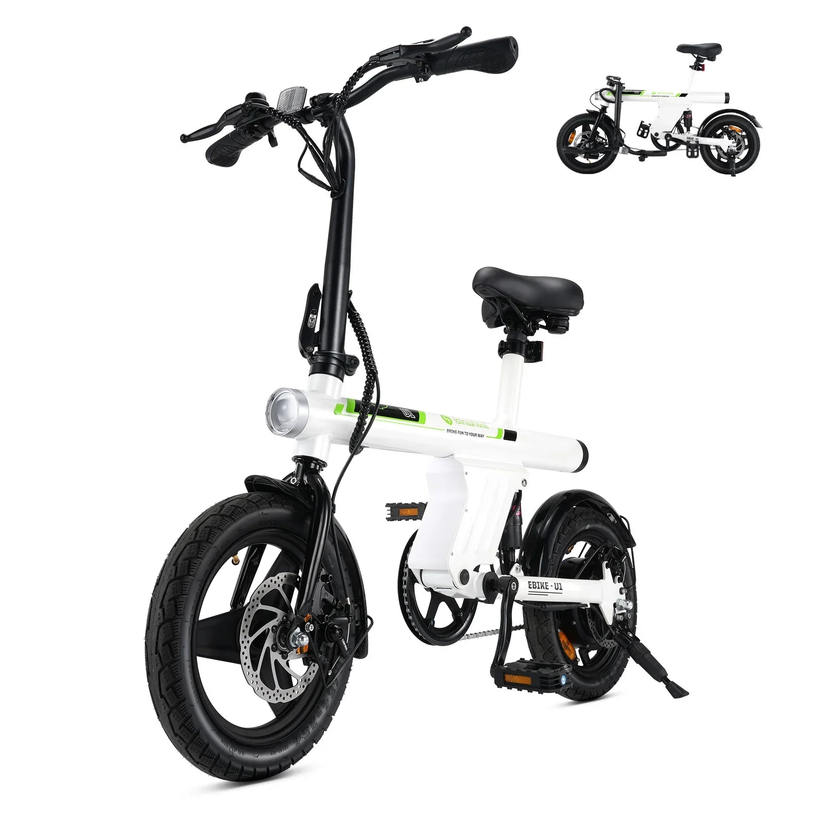 iSinwheel EB1S Commuter Electric Bicycle 500W 31Miles Range