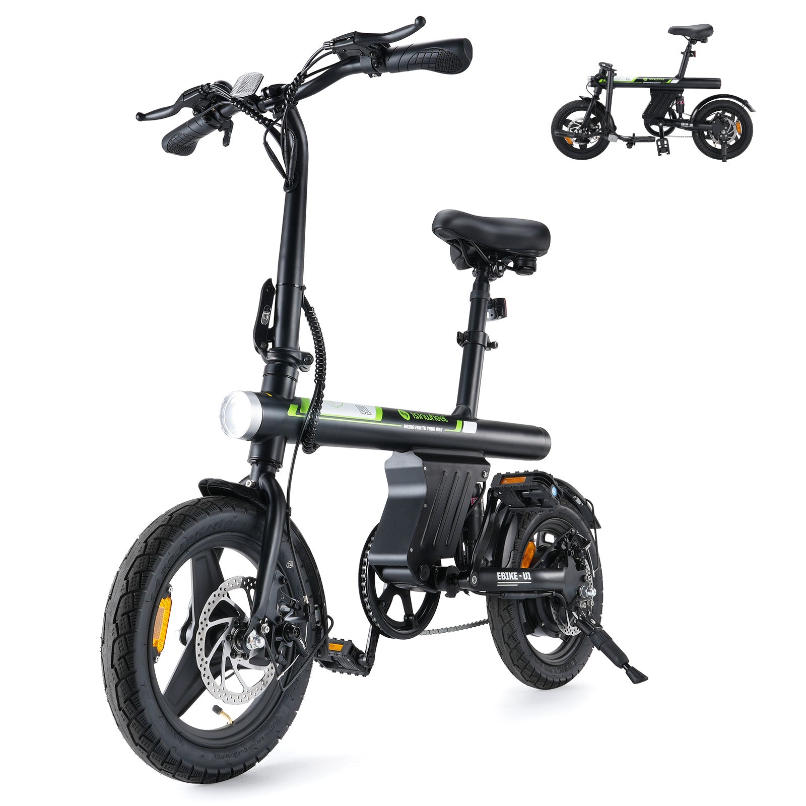 iSinwheel  U1 Commuter Electric Bicycle