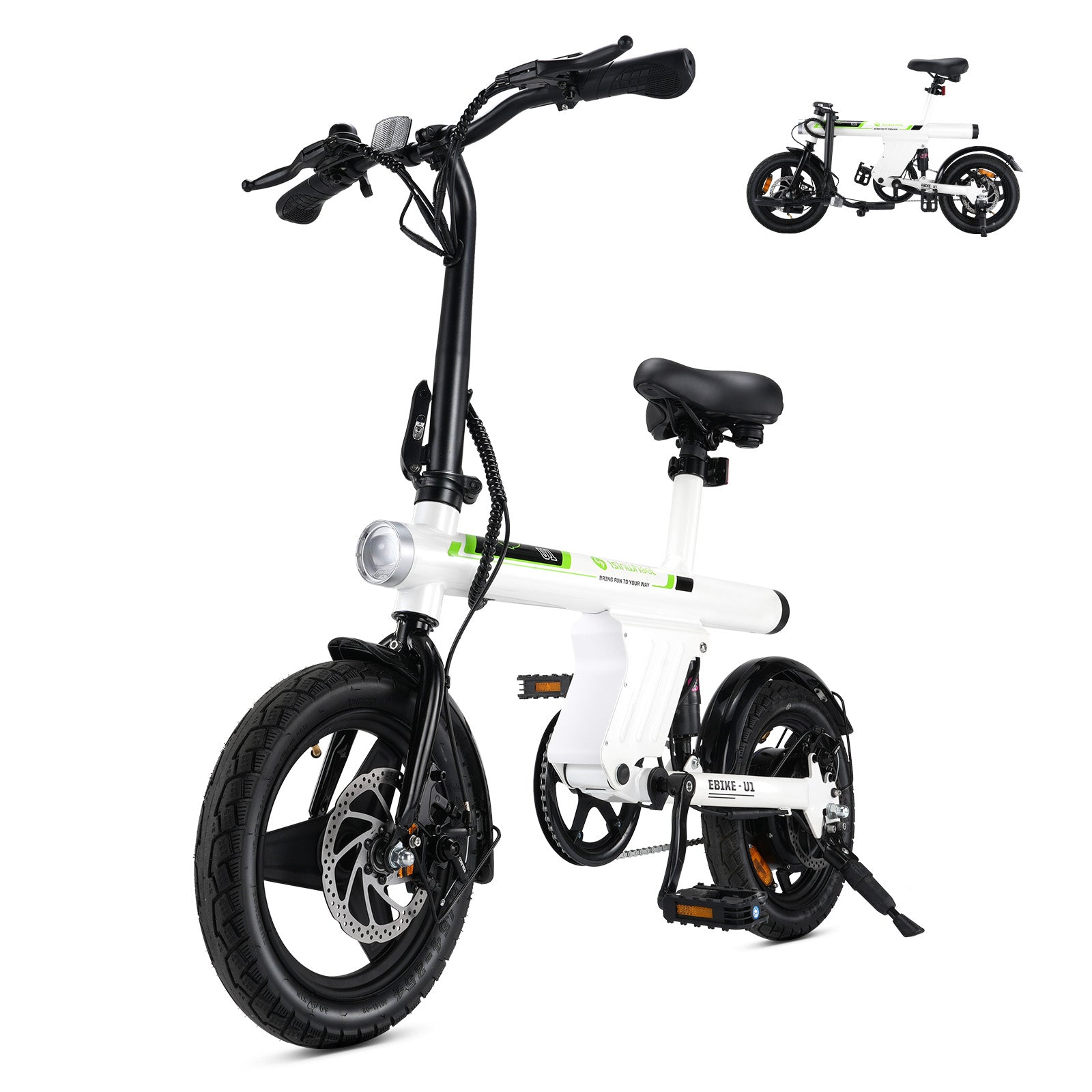 iSinwheel  U1 Commuter Electric Bicycle