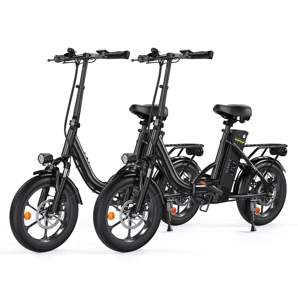 iSinwheel U4 Foldable Step-thru Electric Bike 500w 55Miles Range