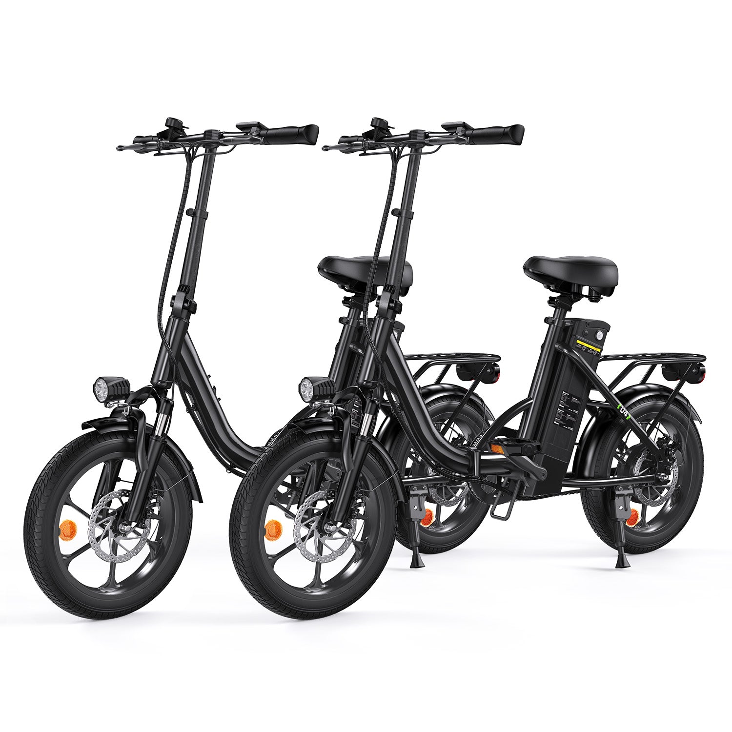 iSinwheel U4 Foldable Step-thru Electric Bike 500w 55Miles Range