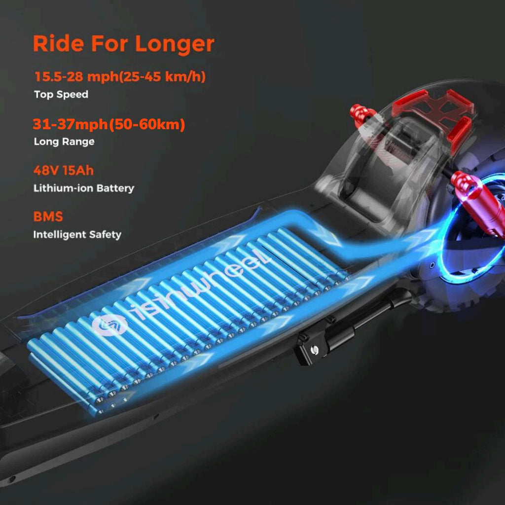 isinwheel® GT2 Off Road Electric Scooter 1200W