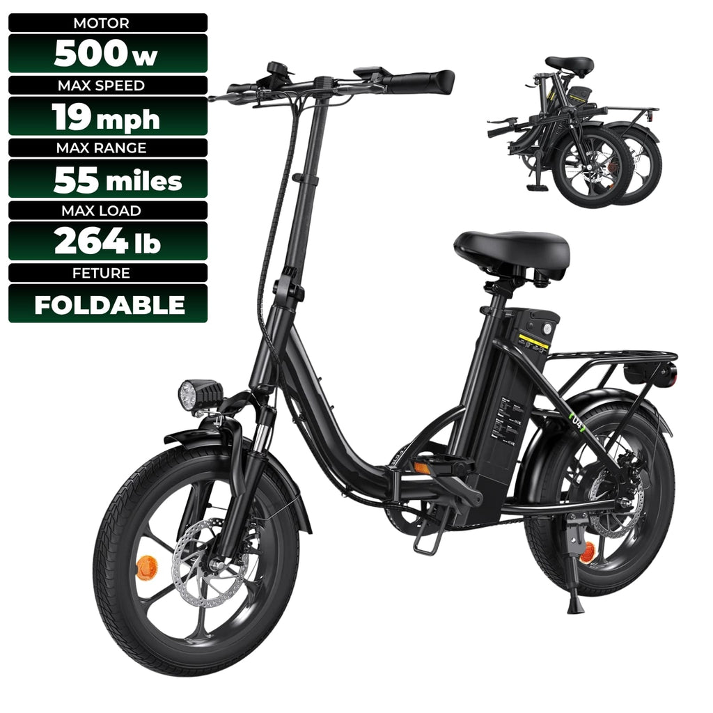 iSinwheel U2/U4 City Commuter Electric Bike 65Miles Range