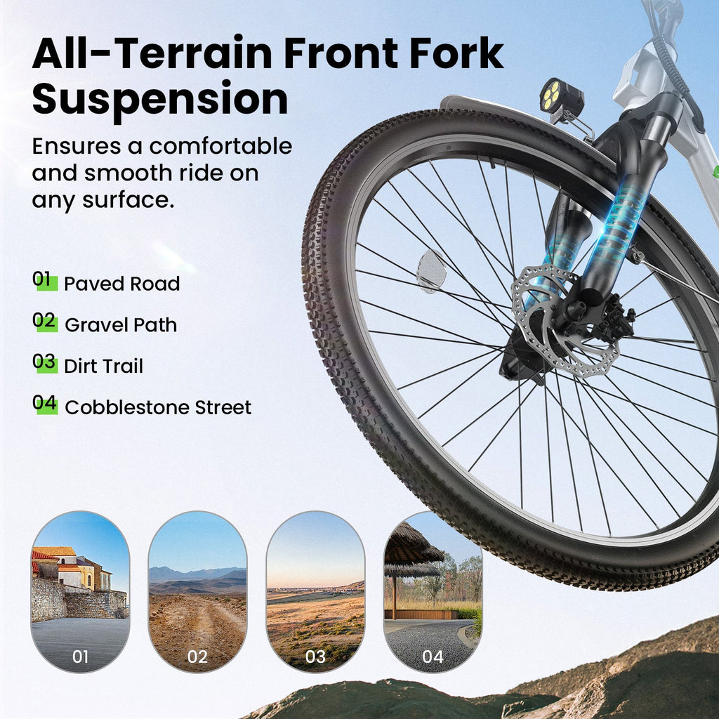iSinwheel U2/U4 City Commuter Electric Bike 65Miles Range