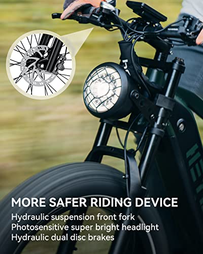 Heybike Brawn Electric Bike 48V 18Ah Removable Battery Ebike