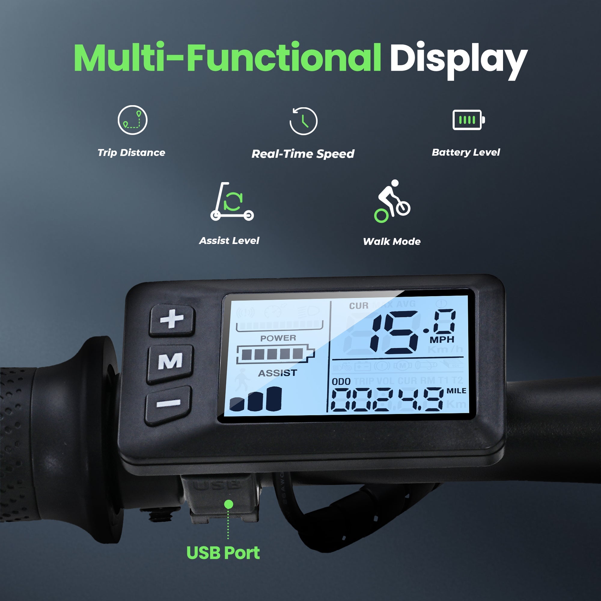 iSinwheel EB1S Commuter Electric Bicycle 500W 31Miles Range