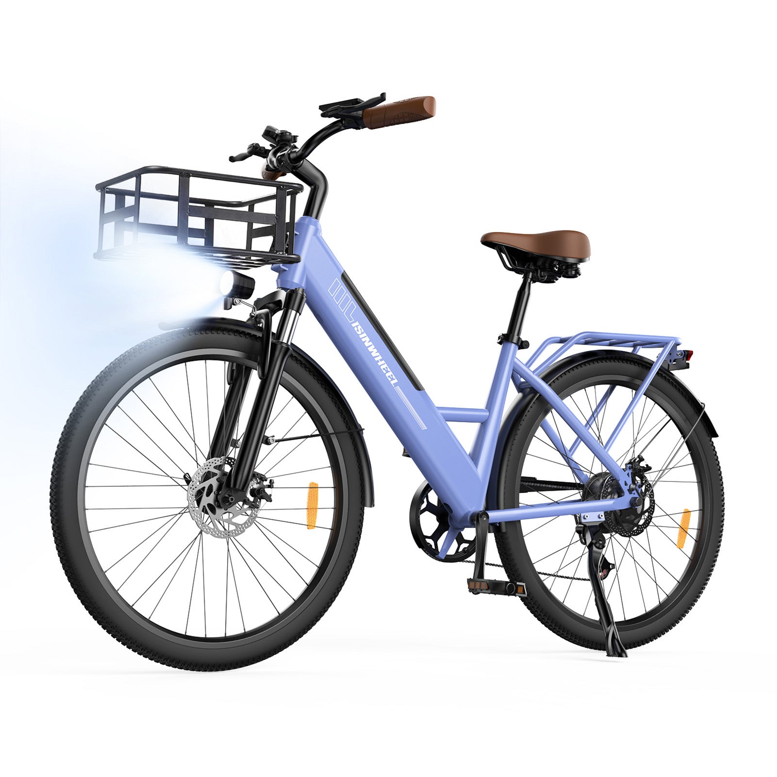 isinwheel UCity/U4 Electric Commuter Cruiser Bike