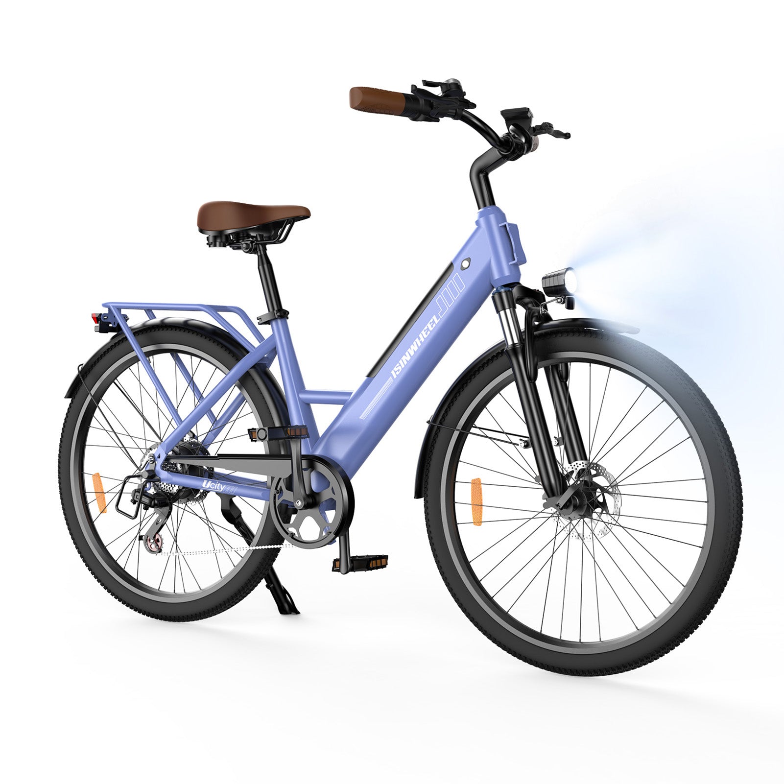 isinwheel UCity/U4 Electric Commuter Cruiser Bike