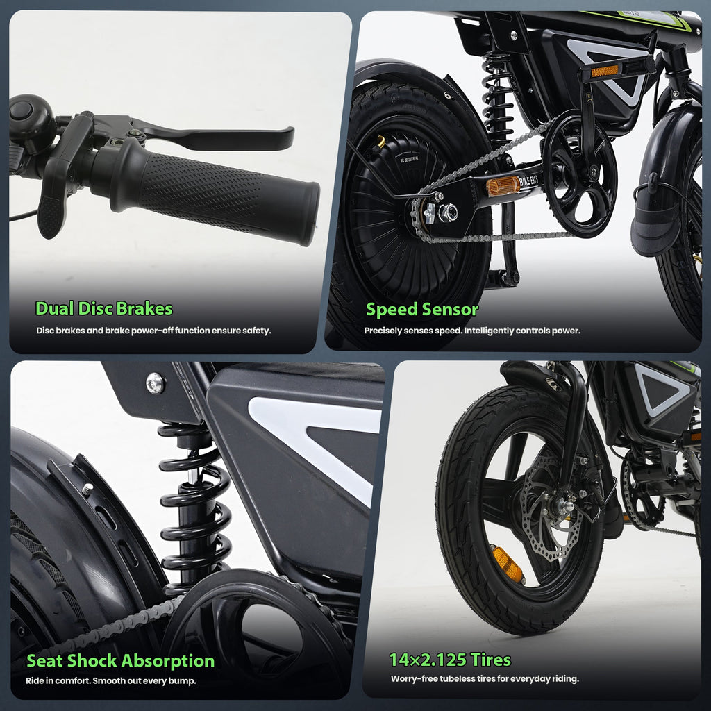 iSinwheel EB1S Commuter Electric Bicycle 500W 31Miles Range