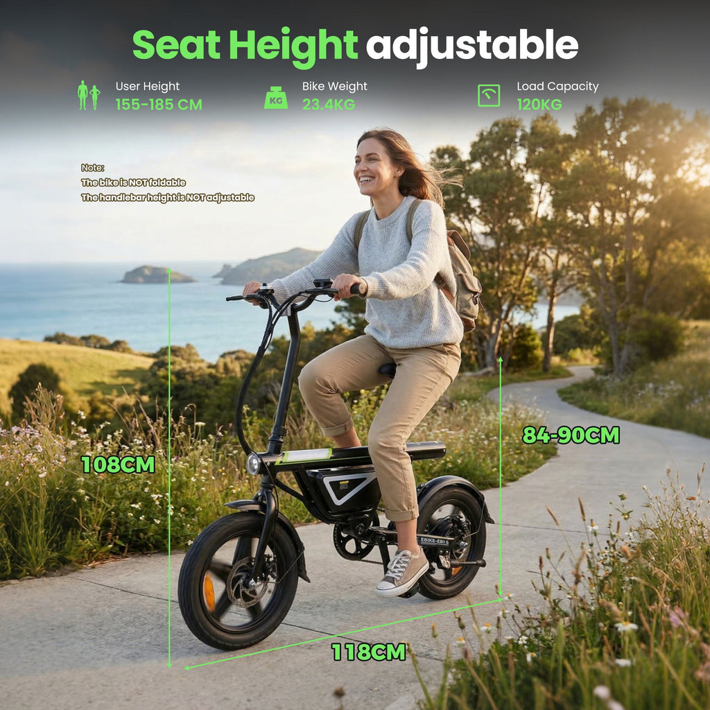 iSinwheel EB1S Commuter Electric Bicycle 500W 31Miles Range