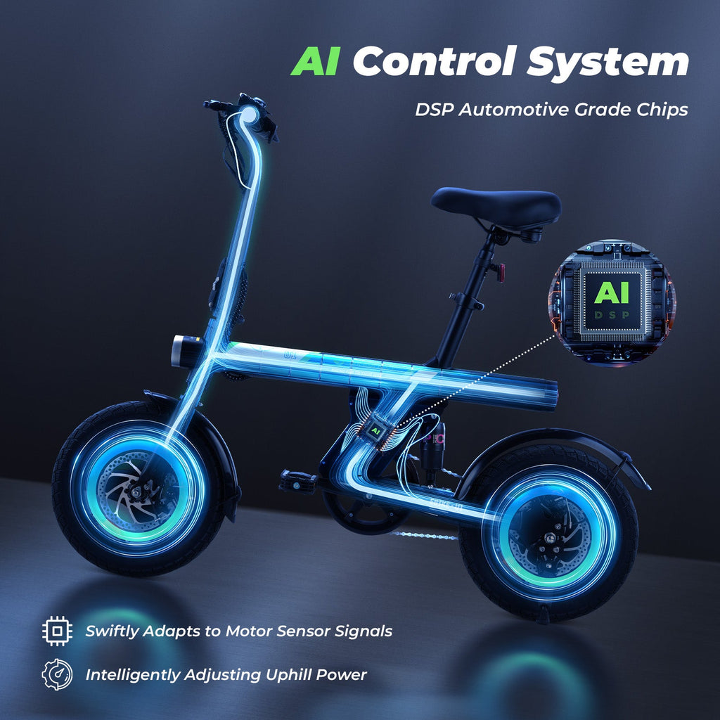U1 Foldable / EB1S Non-Folding Electric Bike 500W