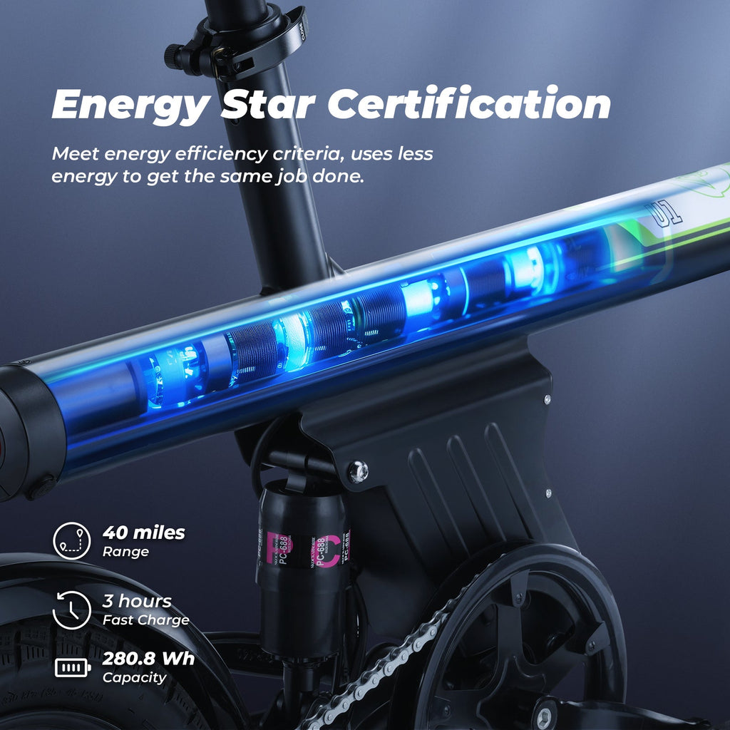 U1 Foldable / EB1S Non-Folding Electric Bike 500W