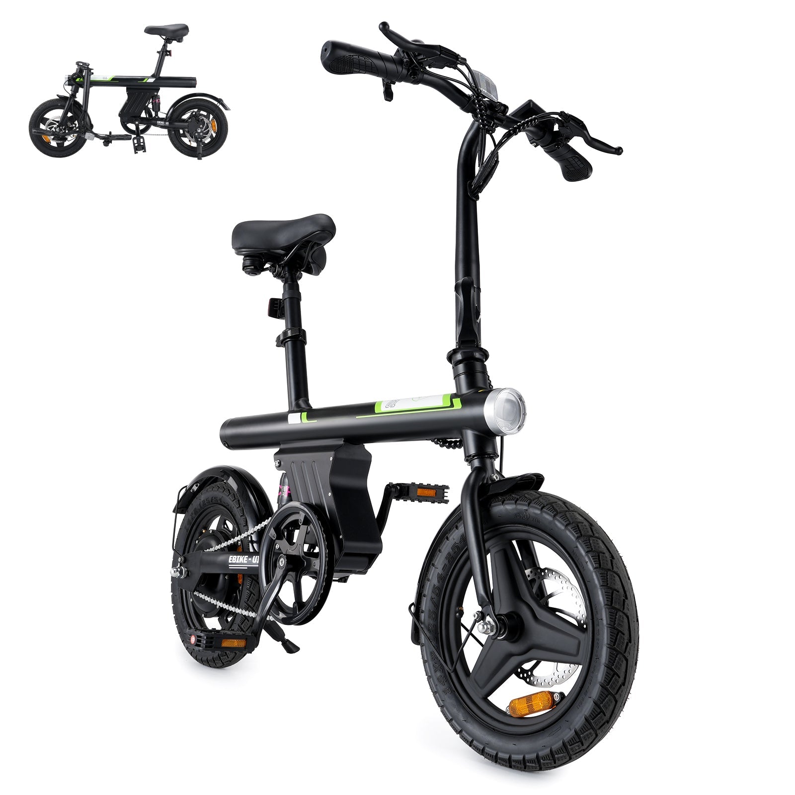 U1 Foldable / EB1S Non-Folding Electric Bike 500W
