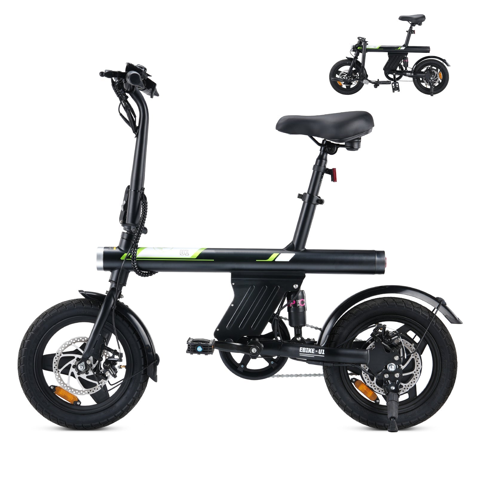 U1 Foldable / EB1S Non-Folding Electric Bike 500W