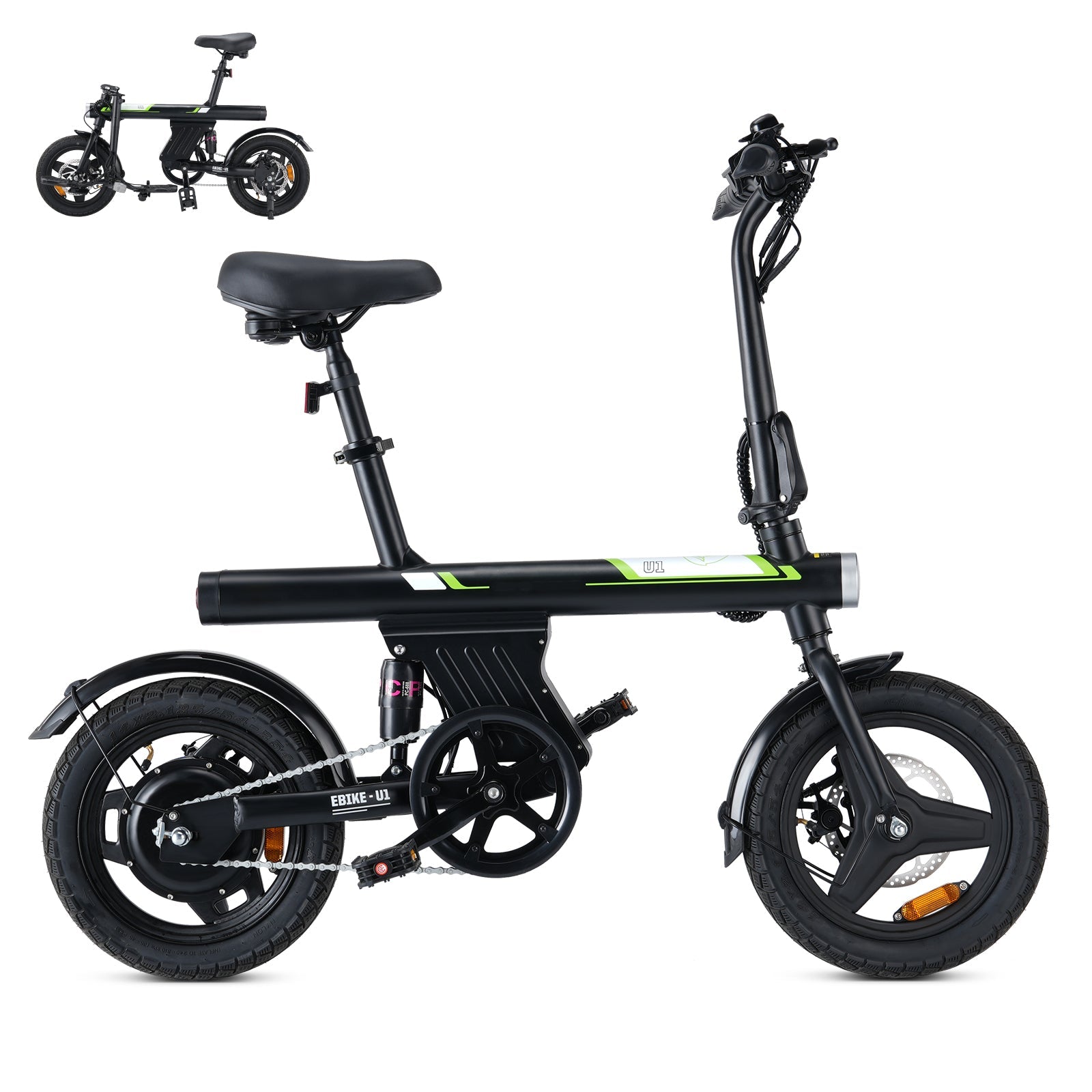 U1 Foldable / EB1S Non-Folding Electric Bike 500W