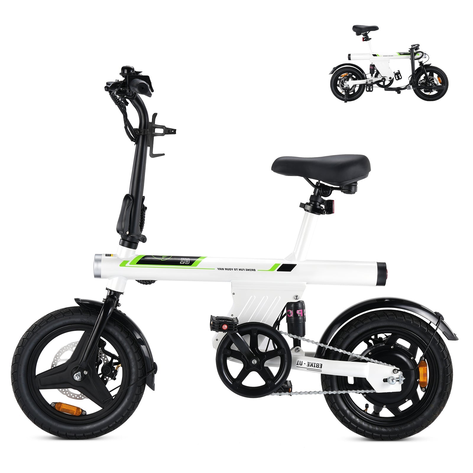 U1 Foldable / EB1S Non-Folding Electric Bike 500W