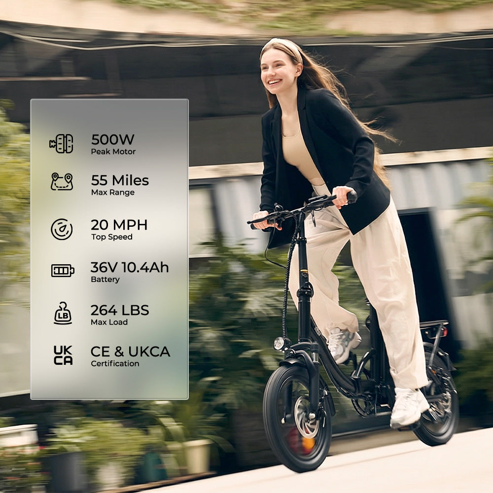 U4 Low Step Through Foldable Electric Bike