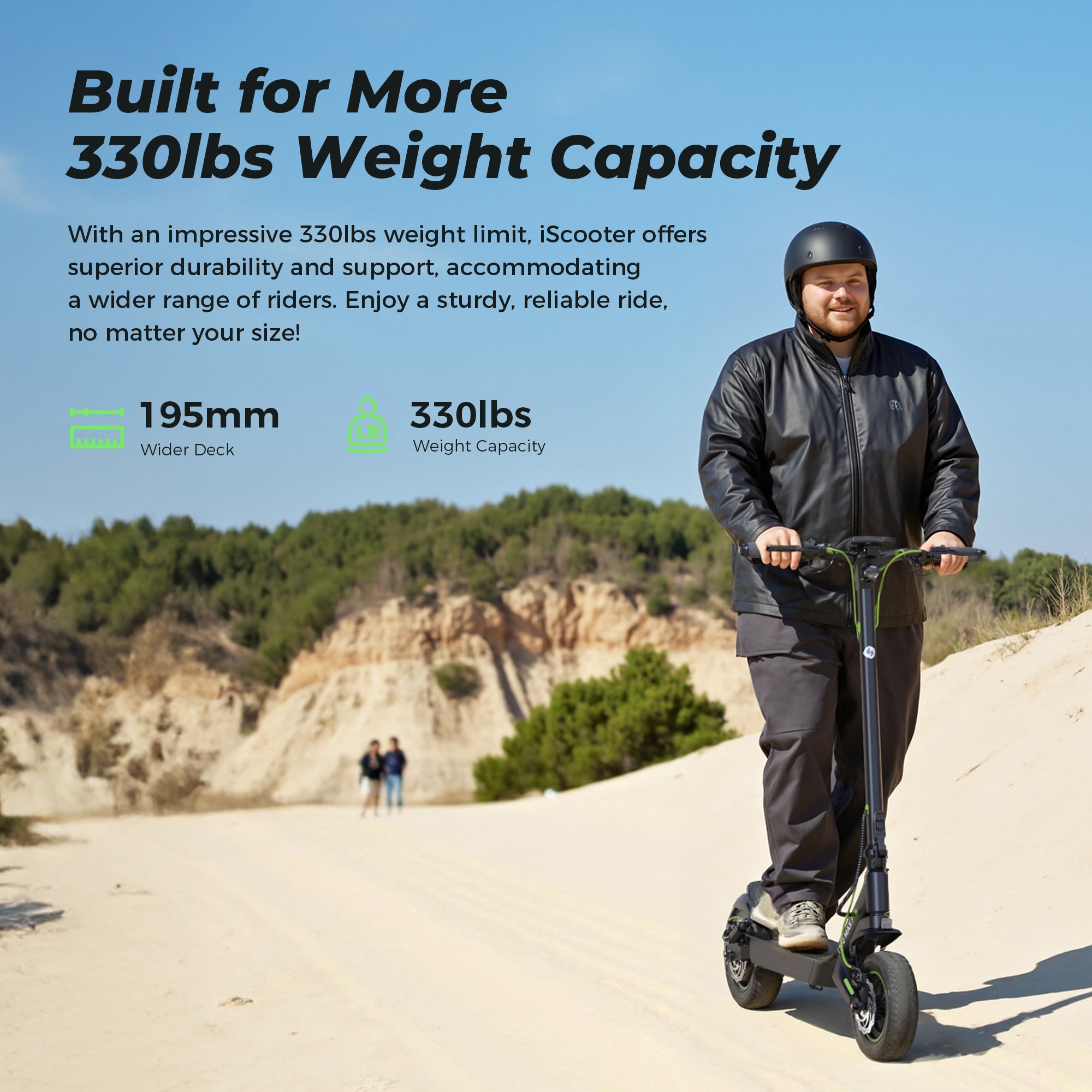 isinwheel® S10MAX SUV Electric Scooter