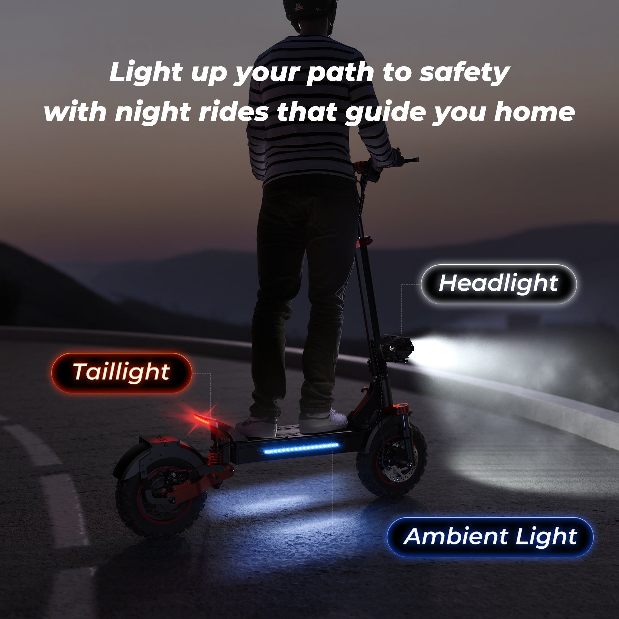 iScooter iX5 / iX5S 1000W Off Road Electric Scooter