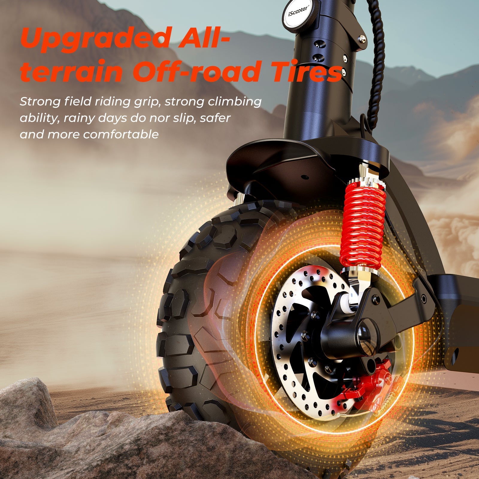 iScooter iX-Series 1000W Off Road Electric Scooter