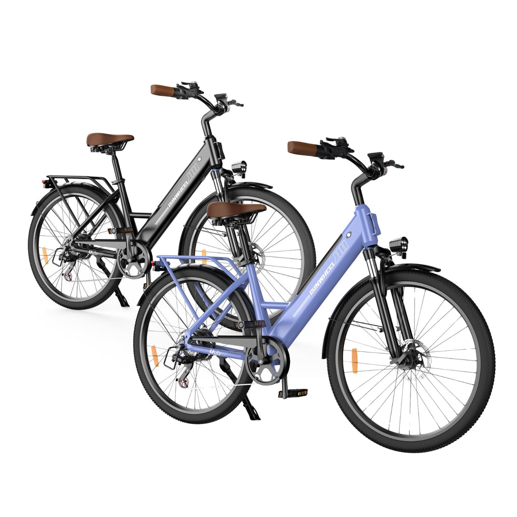 isinwheel UCity/U4 Electric Commuter Cruiser Bike