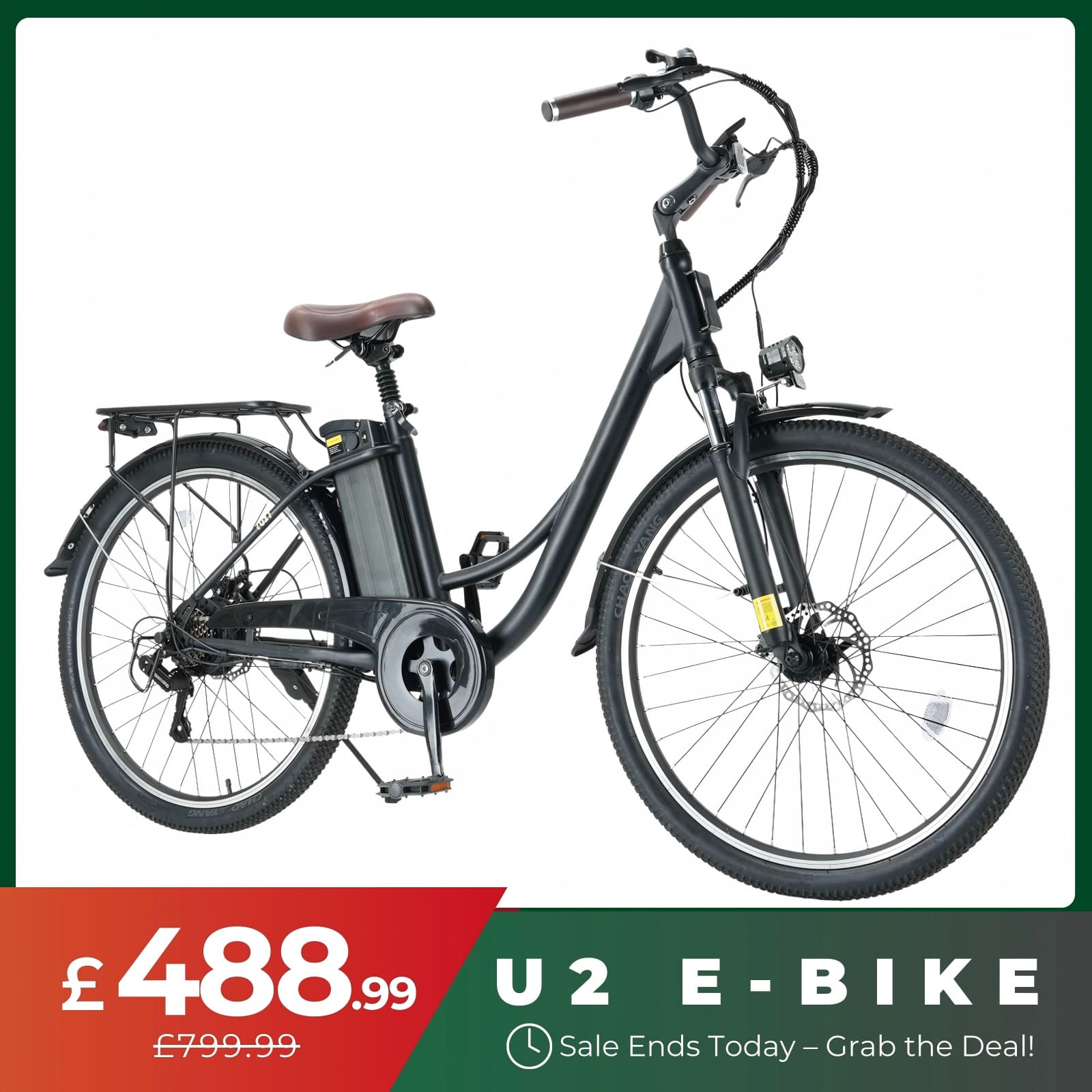 iSinwheel U2/U4 City Commuter Electric Bike 65Miles Range