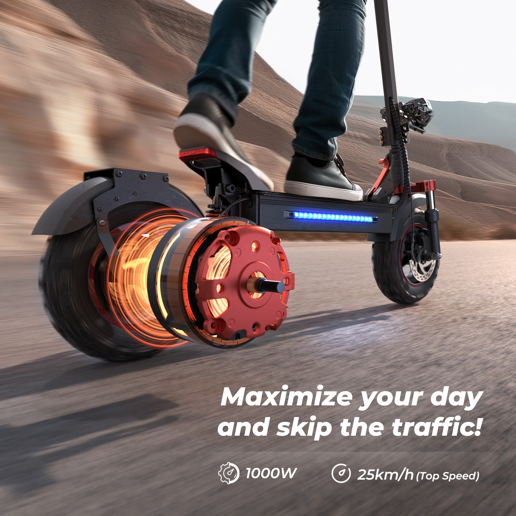 iScooter iX5 / iX5S 1000W Off Road Electric Scooter